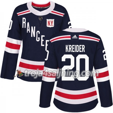 New York Rangers tröja Chris Kreider 20 Adidas 2017-2018 Marinblå 2018 Winter Classic Authentic - Dame NHL Tröjor New York Rangers tröja Chris Kreider 20 Adidas 2017-2018 Marinblå 2018 Winter Classic Authentic - Dame NHL Tröjor
